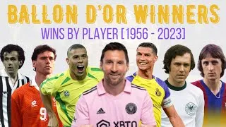 Thumbnail: Ballon d'Or Winners [Arranged by Wins by Players]