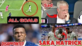 Thumbnail: Saka Crazy Hat Trick Against France and Mbappe 2 Goals Crazy REACTION | England Vs France 