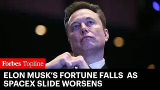Thumbnail: Elon Musk’s Fortune Falls Below $900 Billion As SpaceX Slide Worsens