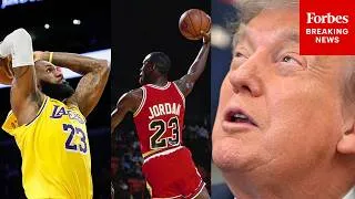 Thumbnail: Michael Jordan Or LeBron James?: Trump Reveals Who He This Is The GOAT