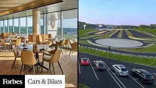 Thumbnail: Inside Restaurant 356: Dining Trackside at the Porsche Experience Center | Cars & Bikes | Forbes