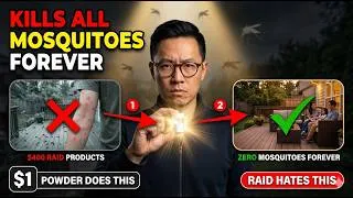 Thumbnail: This $1 Powder KILLS All Mosquitoes FOREVER — Why Did Raid Call It Dangerous in 14 States?