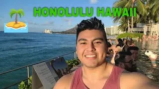 Thumbnail: Honolulu Hawaii Day 1:Waikiki Beach | The Sheraton Waikiki Beach Walking Tour At Night