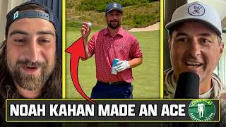 Thumbnail: NOAH KAHAN REACTS TO HIS HOLE-IN-ONE | Fore Play Episode 881