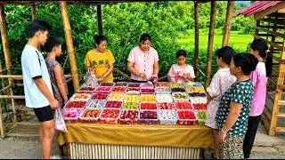 Thumbnail: TU excitedly made fruit jelly to sell, to help cool down the villagers during the hot weather.