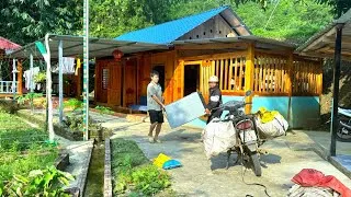 Thumbnail: Together Building a bamboo pond bridge. Collecting scrap materials to sell. Forest Life
