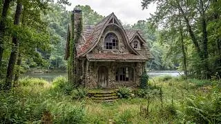 Thumbnail: Abandoned Forgotten Stone House Transformed Into a Luxurious Rustic Cottage House | Renovation ASMR