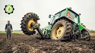 Thumbnail: Tractor Stuck In Mud Compilation | Amazing Tractor Operator Skills  #19