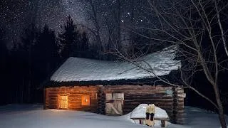 Thumbnail: Cold Night in the Forest Hut with a Broken Roof