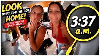 Thumbnail: LOOK WHAT TIME WE GOT HOME ! AFTER A NIGHT OUT WITH MY FRIENDS 😬|VLOG #2280