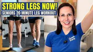 Thumbnail: 20 Minute Leg Workout | Strengthen Ankles & Build Lower Body Power