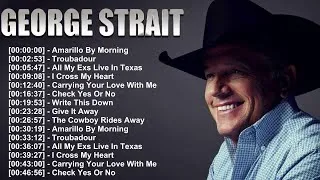 Thumbnail: George Strait 🌄 Music for the Open Road – Super Country Mix to Travel, Reflect and Feel