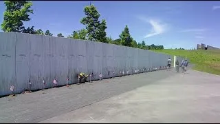 Thumbnail: A walk to the wall of names at the Flight 93 Memorial