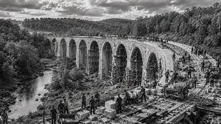 Thumbnail: How Workers Built America's First Curved Railroad Bridge in 1835 and Why It Still Stands Today