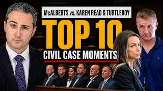 Thumbnail: Top 10 Civil Case Moments | McAlberts vs. Karen Read & TurtleBoy
