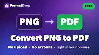 Thumbnail: PNG to PDF — Free Converter, Right in Your Browser (No Upload)
