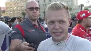 Thumbnail: Kevin Magnussen. Status in Baku 2017. Danish