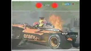 Thumbnail: Enrique Bernoldi crash Brazil 2002
