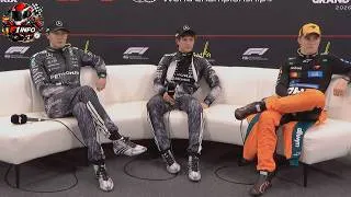 Thumbnail: F1 Qualifying Press Conference - Japanese GP 2026  | Kimi Antonelli, George Russell, Oscar Piastri