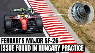 Thumbnail: Ferrari's Major "Issue" Found in Hungary Practice Which Lead to their Performance Drop | F1 2026