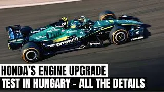 Thumbnail: Aston Martin Test New Honda Engine in Hungary!  - All the details | F1 2026