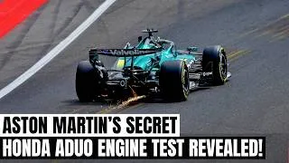 Thumbnail: Aston Martin's SECRET "ADUO "Honda Engine Test Revealed! | F1 2026