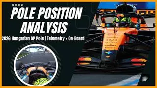 Thumbnail: Lando Norris' PERFECT Pole Lap | 2026 Hungarian GP Pole Lap Analysis