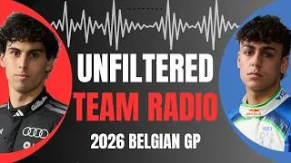 Thumbnail: Every F1 Driver's FULL Post-Race Team Radio from the 2026 Belgian GP