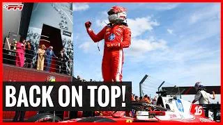 Thumbnail: Charles Leclerc's WINNING Team Radio | 2026 British GP