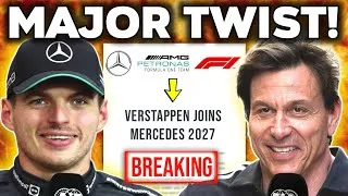 Thumbnail: HUGE NEWS for Max Verstappen CONFIRMED as Toto Wolff Finally BREAKS SILENCE on Mercedes 2027 Move!