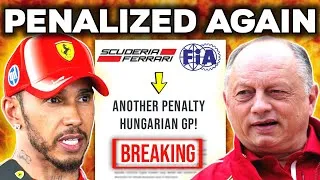 Thumbnail: Lewis Hamilton FURIOUS as FIA Penalty Drama Takes SHOCKING TWIST After Hungarian GP!