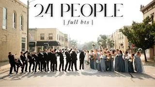 Thumbnail: Photographing a MASSIVE 24-Person Wedding Party (BTS)