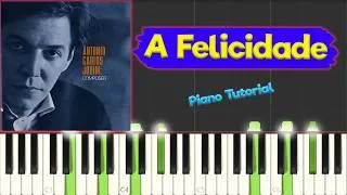 Thumbnail: Antônio Carlos Jobim - A Felicidade - Jazz Piano Tutorial (~Sheets and MIDI in description~)