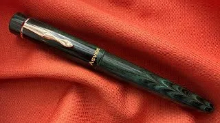 Thumbnail: Asvine C2000 - Affordable Oversized Ebonite Fountain Pen with Stub Nib