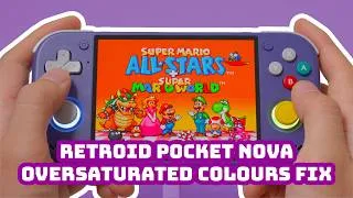 Thumbnail: 🌱 Retroid Pocket Nova fix oversaturated colours
