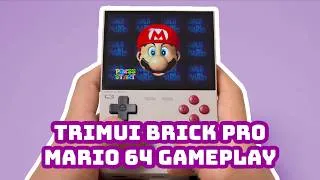 Thumbnail: Super Mario 64 gameplay on TRIMUI Brick Pro