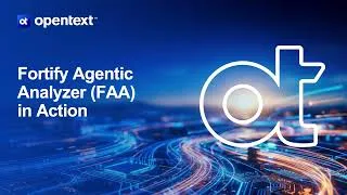 Thumbnail: Fortify Agentic Analyzer in action: Agentic application security demo