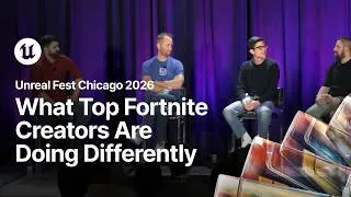 Thumbnail: What Top Fortnite Creators Are Doing Differently (Creative Juice Podcast) | Unreal Fest Chicago 2026