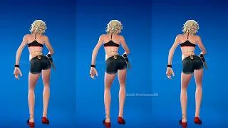 Thumbnail: Fortnite Deep End Emote With Summer Slayer Joni Skin 🍑😜😂 High Stakes Summer Bundle 😱🔥