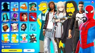 Thumbnail: BIG UPDATE LEAKED (Simpsons, Spider-Man BND Bundle, Collab ICONS, FREE Rewards) Fortnite