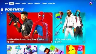 Thumbnail: OFFICIAL REVEAL (Spider-Man BND SHOP Skins & Festival ICON) Fortnite