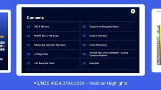 Thumbnail: AS/NZS 4024.3704 Safety Requirements for S/R machines - Webinar Highlights