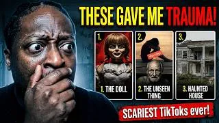 Thumbnail: Reacting to SOMETHING I Can't UNSEE! | Scariest TikToks I've Ever Reacted To