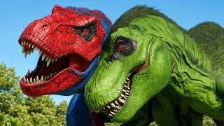 Thumbnail: Indominus Rex Attacked My Brachiosaurus and Destroyed the Entire Park | Jurassic World Evolution