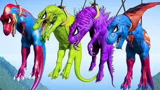Thumbnail: I Added Spider Indoraptor and Stegoceratops to My Hero Dinosaur Pack | Jurassic World Evolution 1