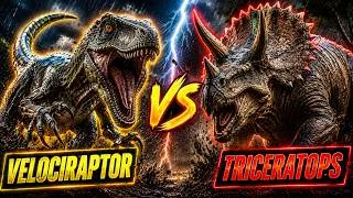 Thumbnail: The Velociraptor and the Dance of Wild Survival  #animals  #dinosaur  #prehistoricshark