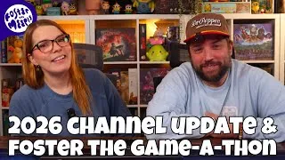 Thumbnail: 2026 Channel Update & Foster the Game-a-thon 4!
