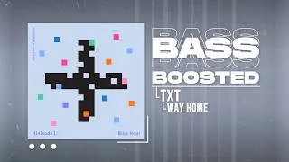 Thumbnail: TXT (투모로우바이투게더) - Way Home (하굣길) [BASS BOOSTED]