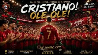 Thumbnail: Cristiano Ronaldo Final Portugal Song – Obrigado Capitão 🇵🇹 | Cristiano OLE OLE (Thank you, Legend)