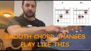 Thumbnail: How to Play Smooth Chord Changes on Guitar Using Two Chord Progressions